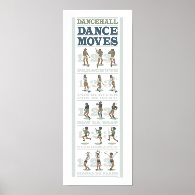 Poster Dancehall Dance Moving (Devant)