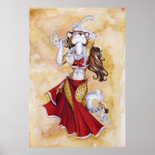 Poster Dancer avec os