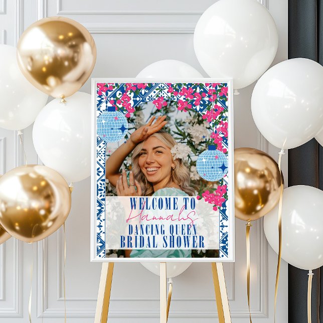 Poster Dancing Queen bougainvilliers Fête des mariées Bie (Créateur téléchargé)