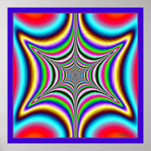 Poster Dancing Spider Web