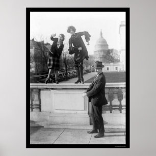 Poster Dancing the Charleston à Washington, DC 1925