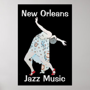 Poster Dancing to Jazz 2018 New Orleans