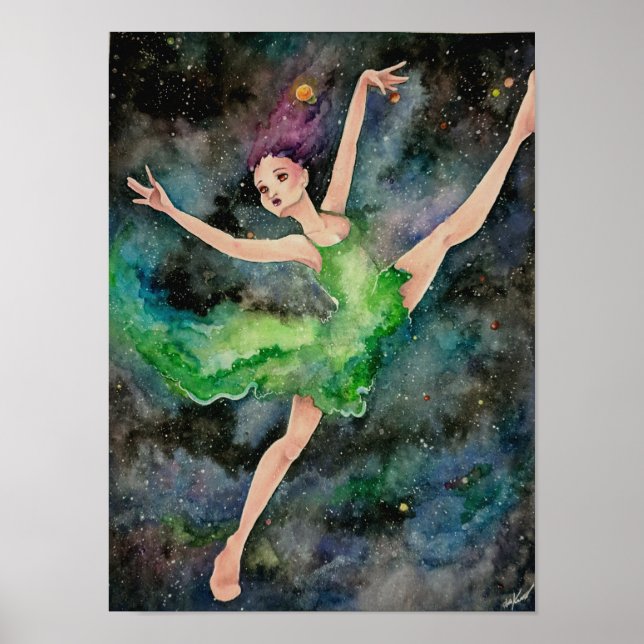 Poster Dancing With the Universe (Devant)