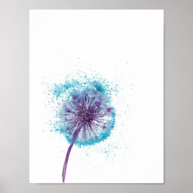 Poster Dandelion Kitchen art (Devant)