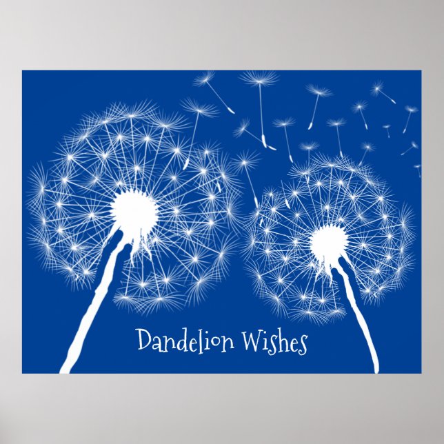 Poster Dandelion Wings Design (Devant)