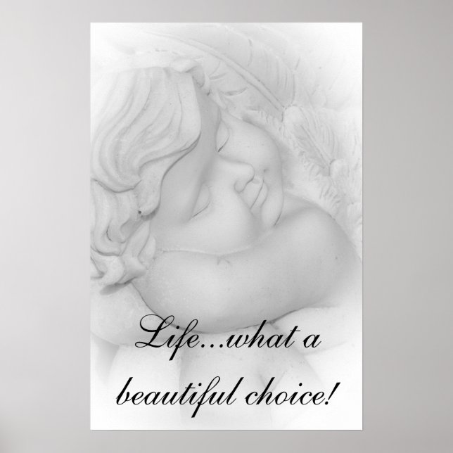 Poster d'Ange Pro-Life (Devant)