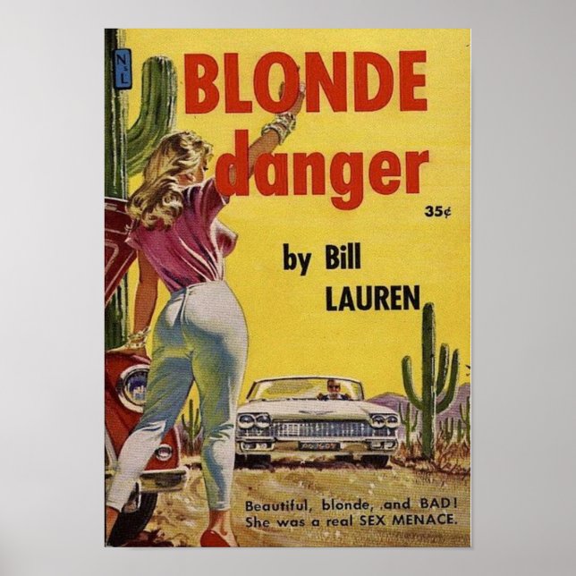 Poster Danger à la londe (Devant)