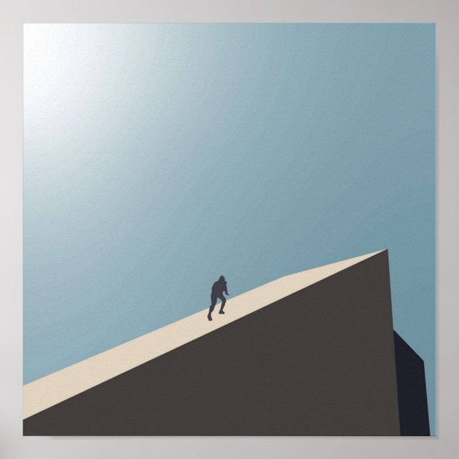 Poster daniel caesar freudian pochette d'album minimale (Devant)