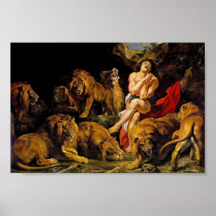 Poster Daniel dans le repaire de lions