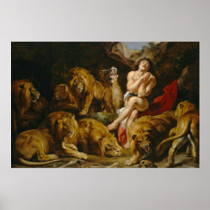 POSTER DANIEL DANS LES LIONS DEN