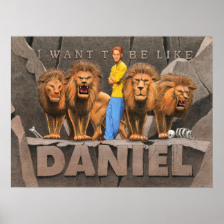 Poster Daniel et le Den du Lion - Garçon
