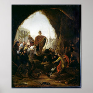 Poster Daniel tuant le dragon du Baal
