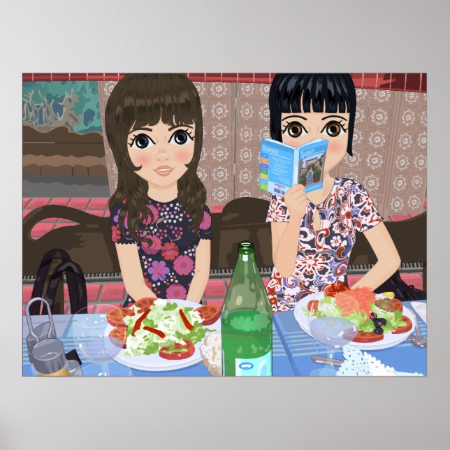 Poster Daniela & Miva (Devant)