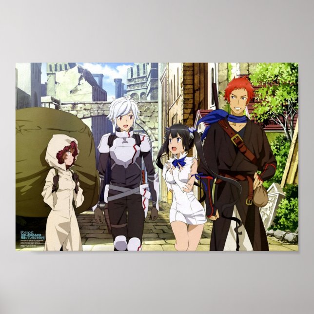 Poster Danmachi I (Devant)
