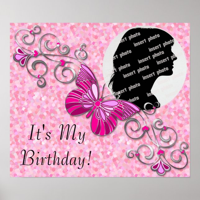 Poster d'anniversaire customisé (Devant)