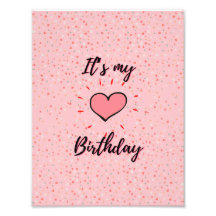 Poster d'anniversaire pour enfants