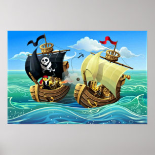 Poster Danny Duck le pirate.