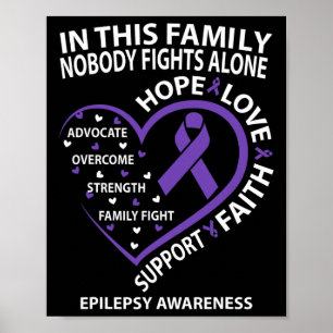 Poster Dans cette famille, personne ne lutte contre la se