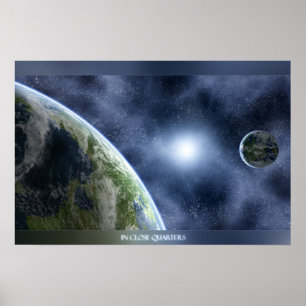 Poster Dans des espaces restreints