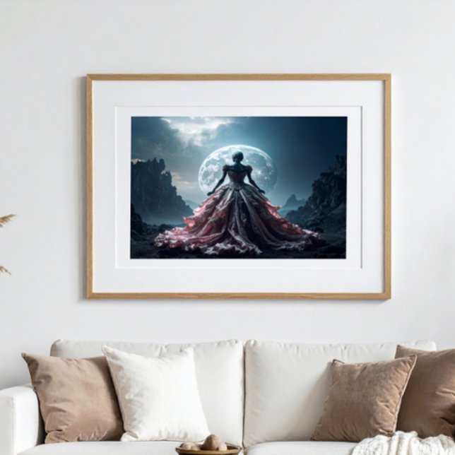 Poster Dans la lueur de la lune (Créateur téléchargé)