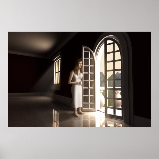 Poster Dans la lumière du matin (Devant)