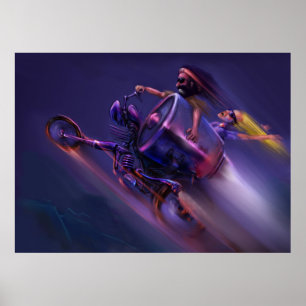 Poster Dans la nuit