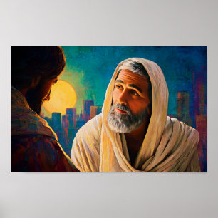 Poster Dans la nuit avec le Christ : Saint Nicodemus