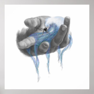 Poster Dans la paume de ma main