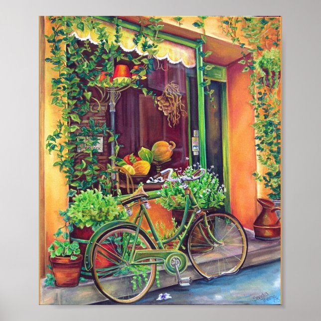 Poster Dans La Rue De Saint Rémy (Devant)