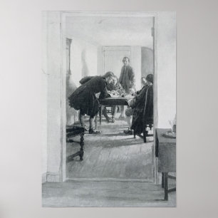 Poster Dans la taverne Old Raleigh