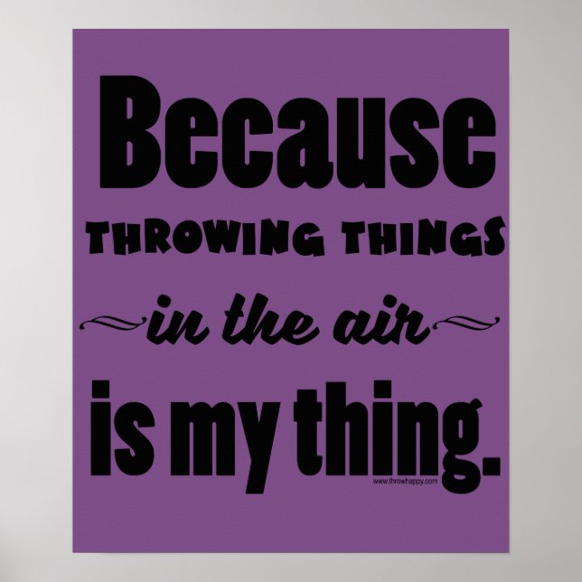 Poster Dans l'air - Shot Put Discus Javelin Hammer Cadeau (Devant)