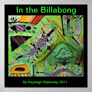 Poster Dans le Billabong