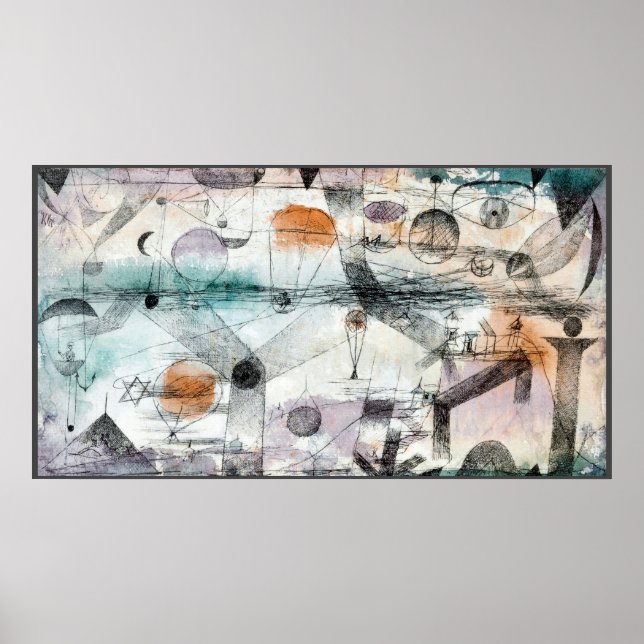 Poster Dans le domaine de l'air (Devant)