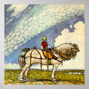 Poster « Dans le vaste monde » de John Bauer