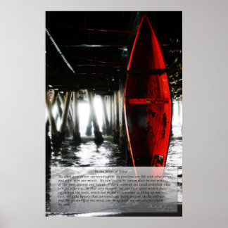 Poster Dans les fossés du temps
