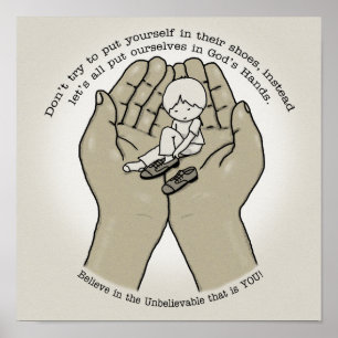Poster Dans les mains de Dieu