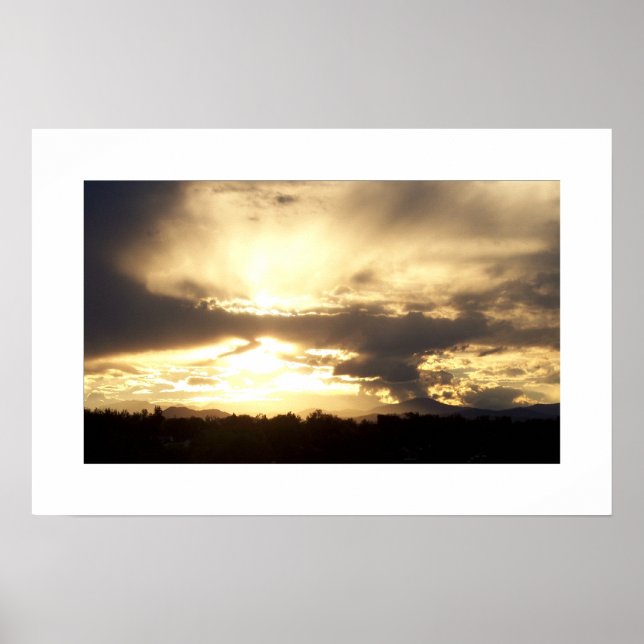 Poster Dans les nuages (Devant)