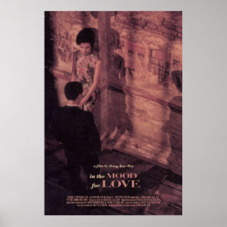 Poster Dans L'Humeur Pour L'Amour Chemise Wong Kar Wai