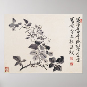 Poster Dans l'imitation de l'affiche des fleurs No.5 de