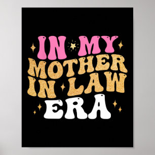 Poster Dans Ma Mère En Droit Fête De Mariage De L'Ère De 