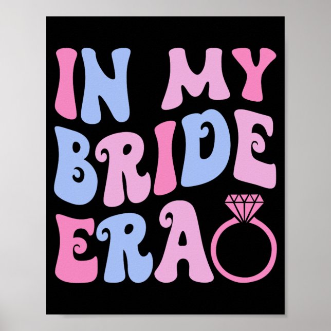 Poster Dans Mon Époque De Mariée Mariage Fiançailles De F (Devant)