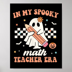 Poster Dans Mon Époque De Professeurs De Maths Éffrayants