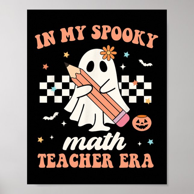 Poster Dans Mon Époque De Professeurs De Maths Éffrayants (Devant)