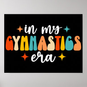Poster Dans Mon Ere Gymnastique Retro Super