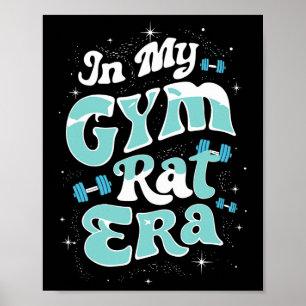 Poster Dans Mon Gym Rat Era Fitness Super Bodybuilding