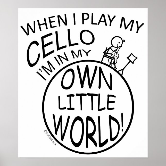 Poster Dans Mon Petit Monde (Devant)