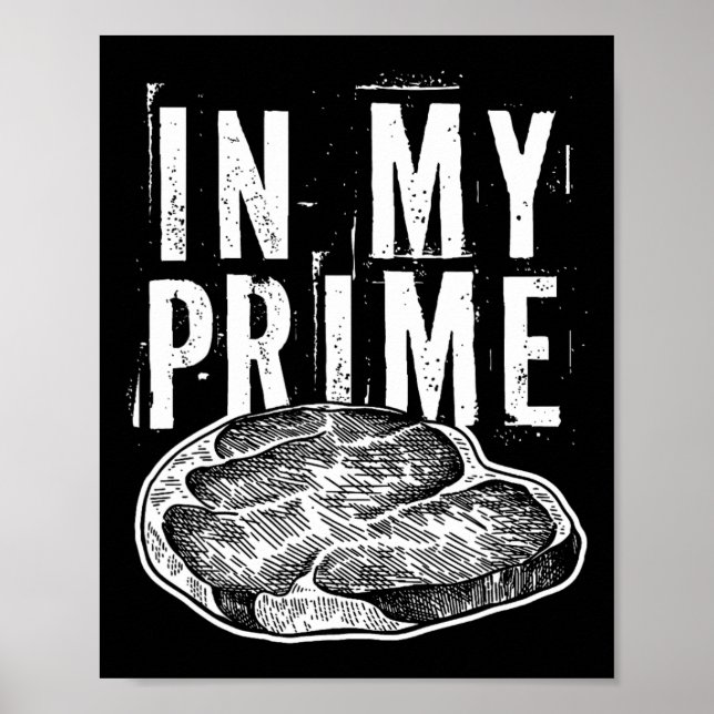 Poster Dans Mon Premier Boeuf Viande Coupe Pour Le Steak  (Devant)