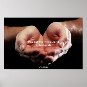 Poster dans ses mains