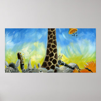 Poster Dans une distance