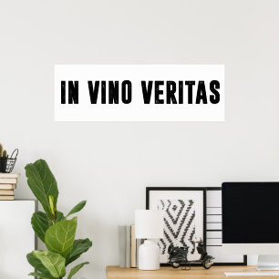 Poster dans vino veritas